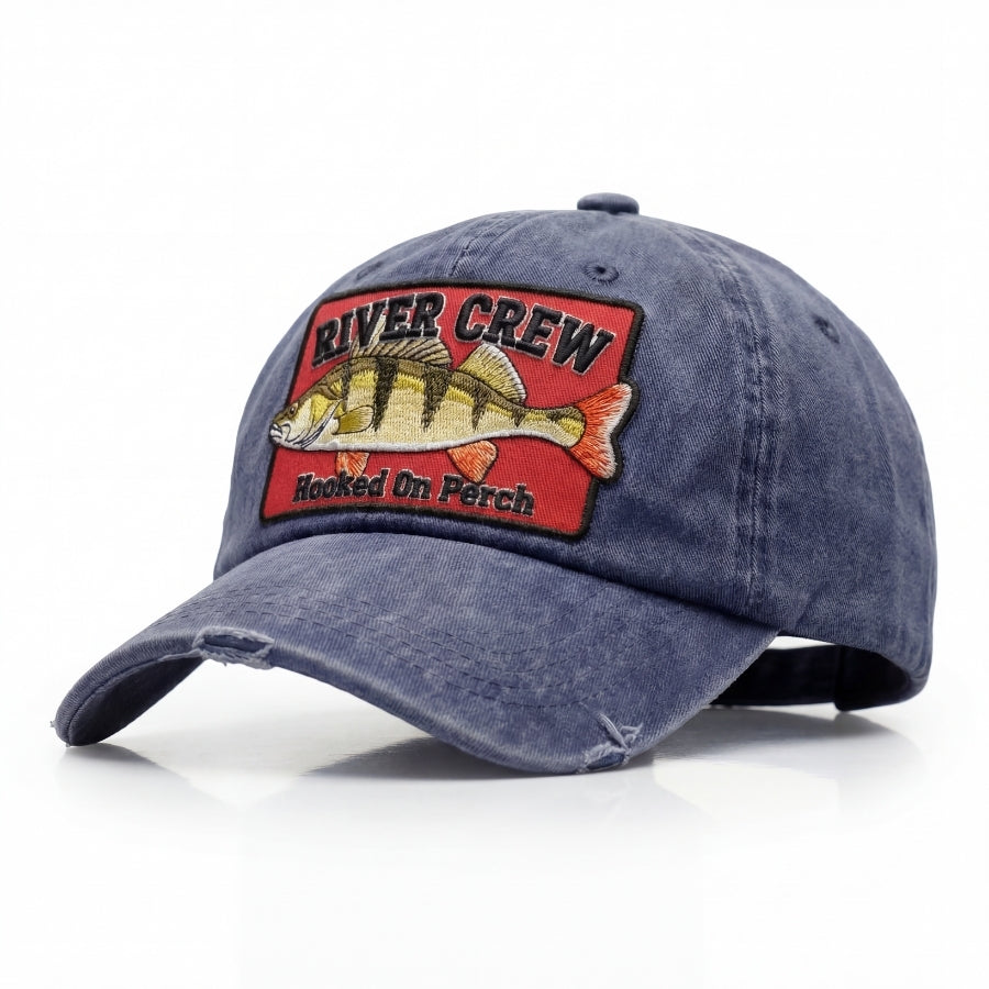 Baars Visserspet Blauw - Visserspet voor heren | River Crew