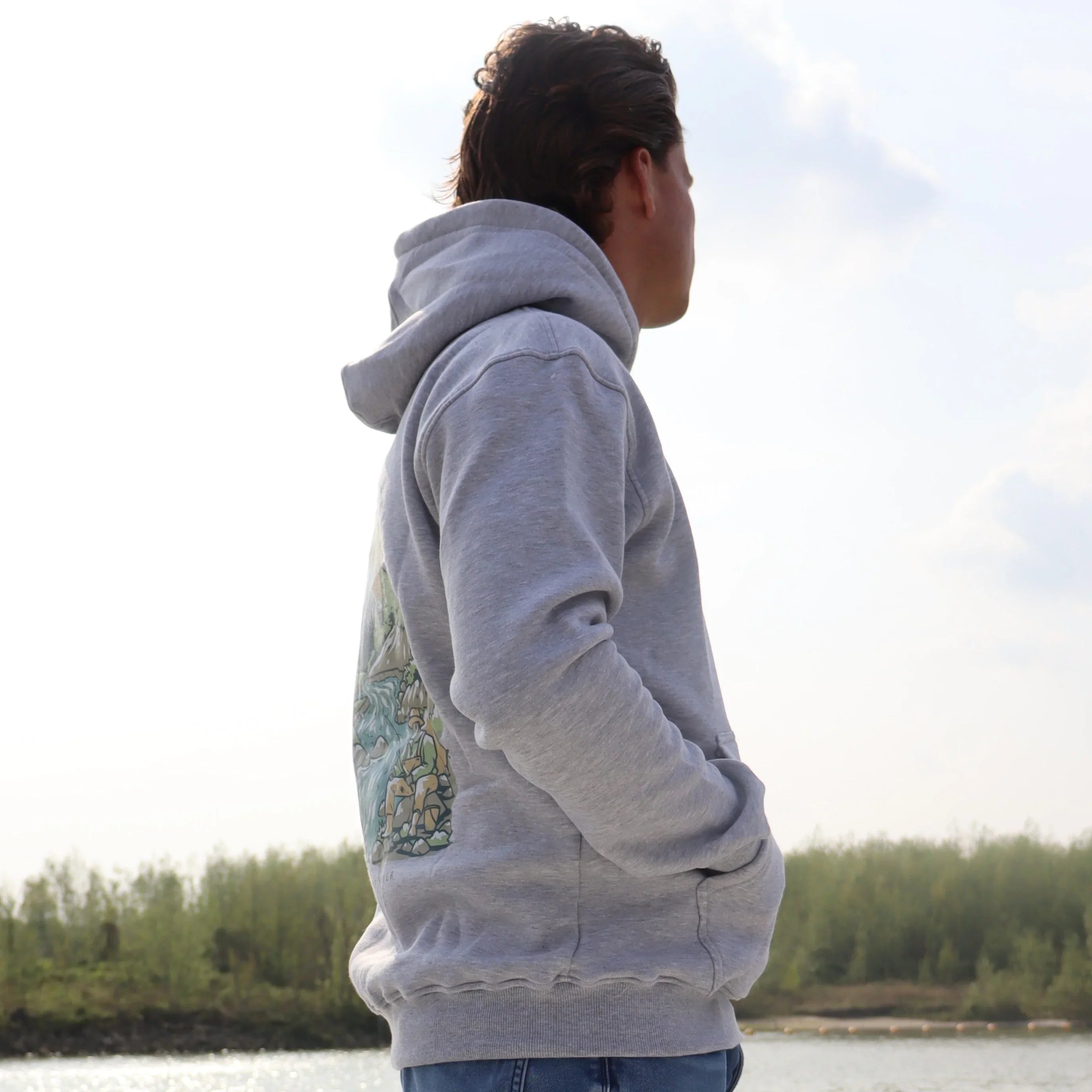 Flow Like The River Hoodie - River Crew