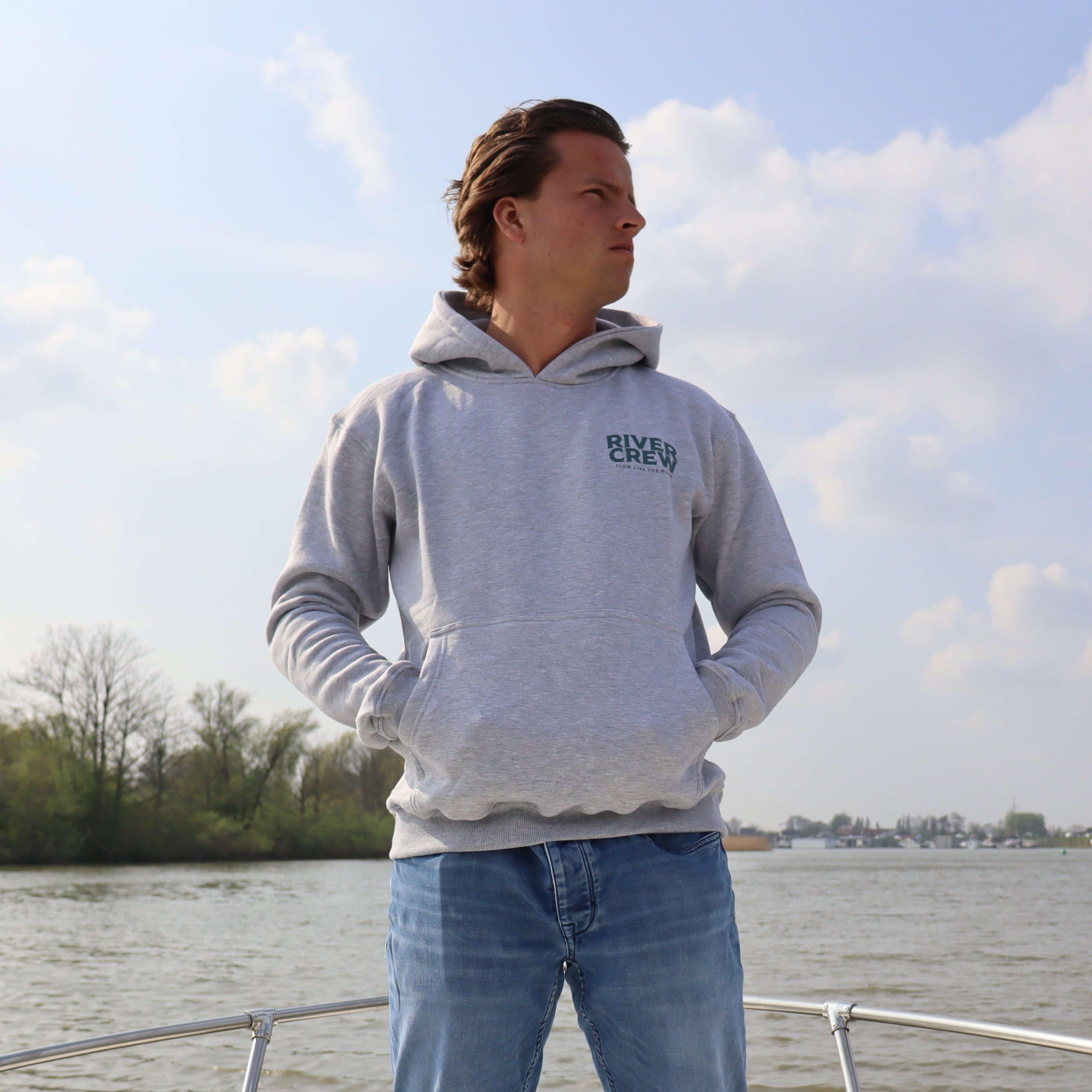 Flow like the river hoodie