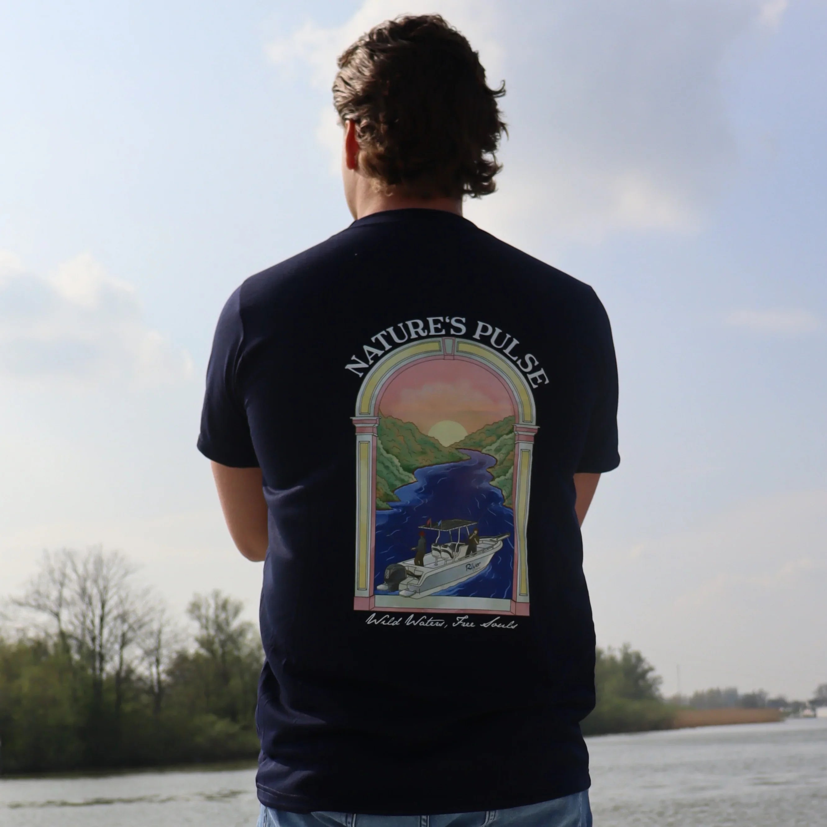 Nature's Pulse T-Shirt - River Crew
