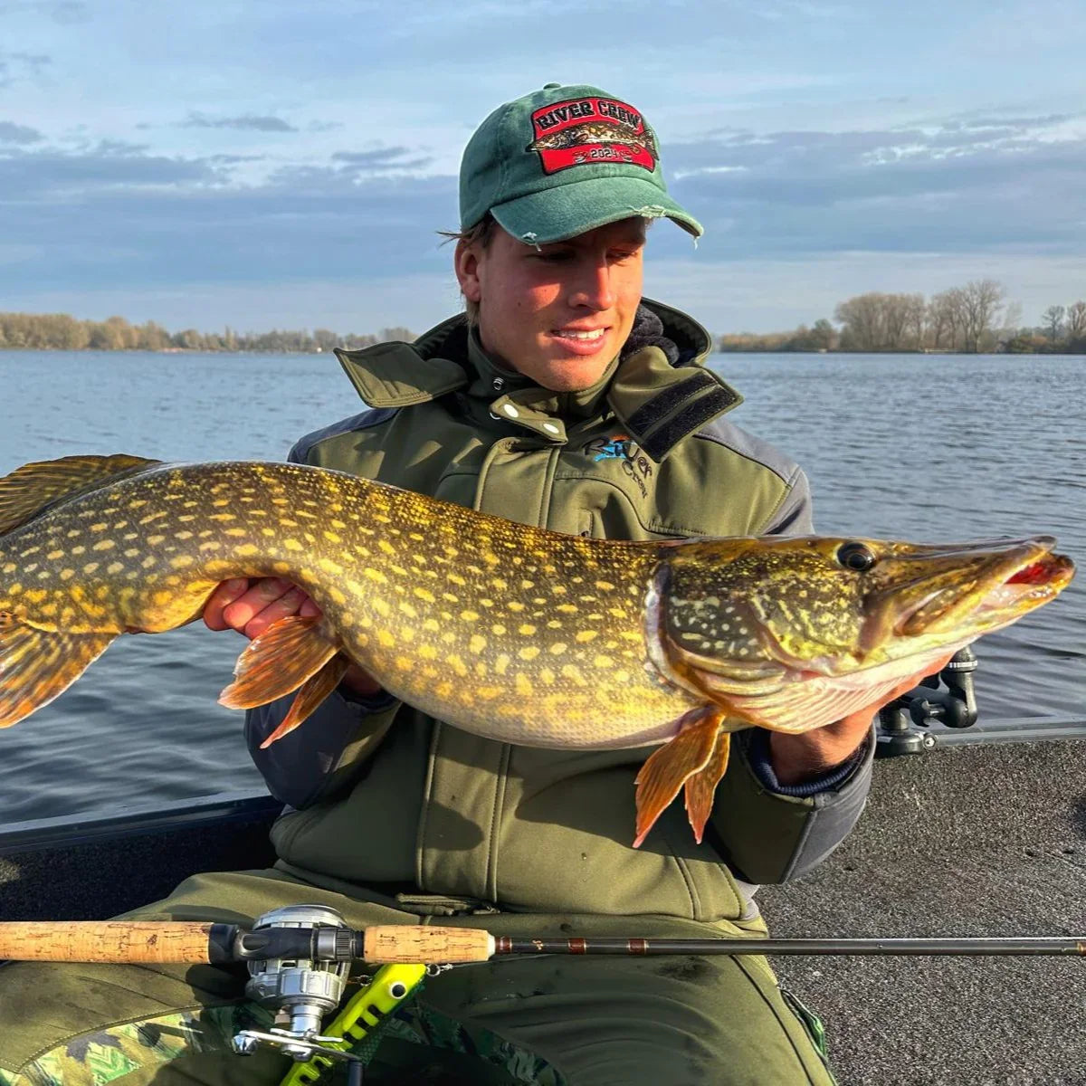 Snoek Pet - Visserspet voor heren | River Crew