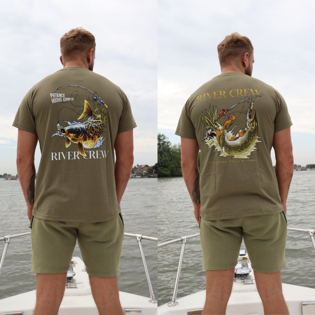 Snoek en Karper T-Shirt - River Crew