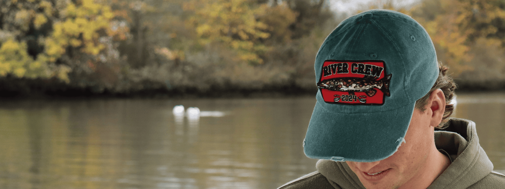 Visserspetten voor heren - caps voor vissers | River Crew
