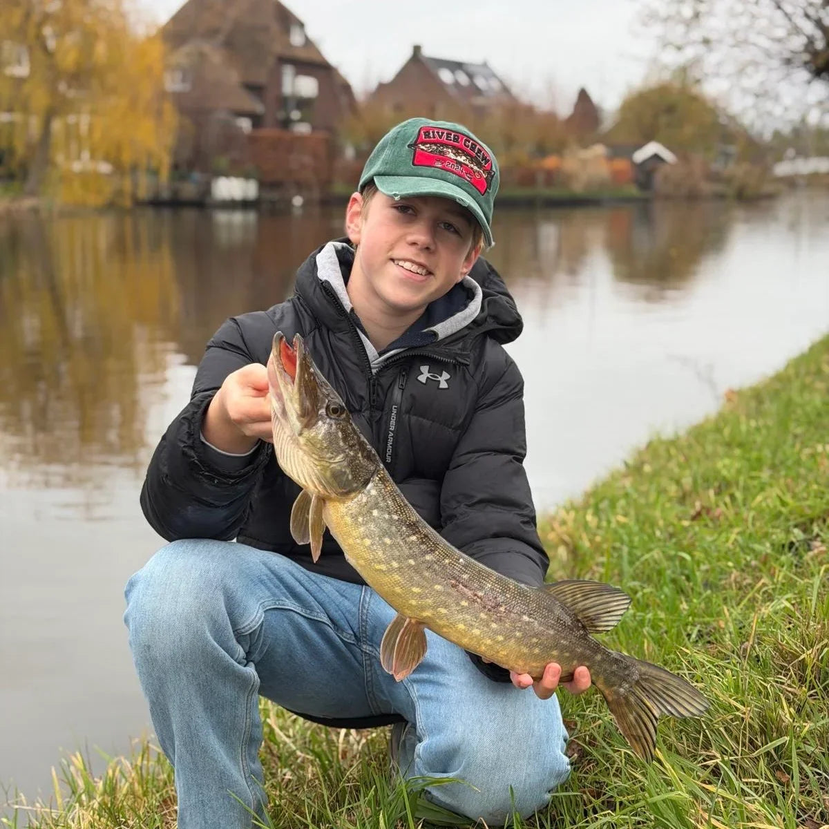 Snoek Pet - Visserspet voor heren | River Crew