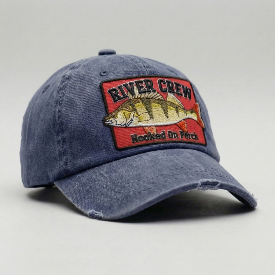 Baars Visserspet Blauw - Visserspet voor heren | River Crew