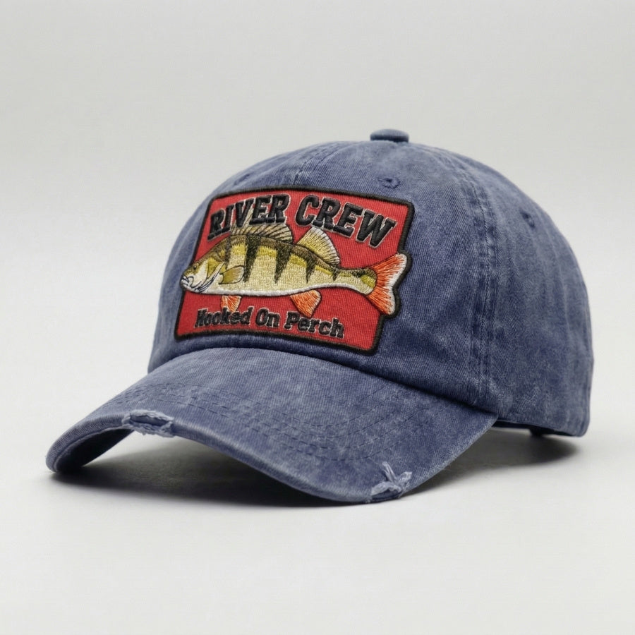 Baars Visserspet Blauw - Visserspet voor heren | River Crew