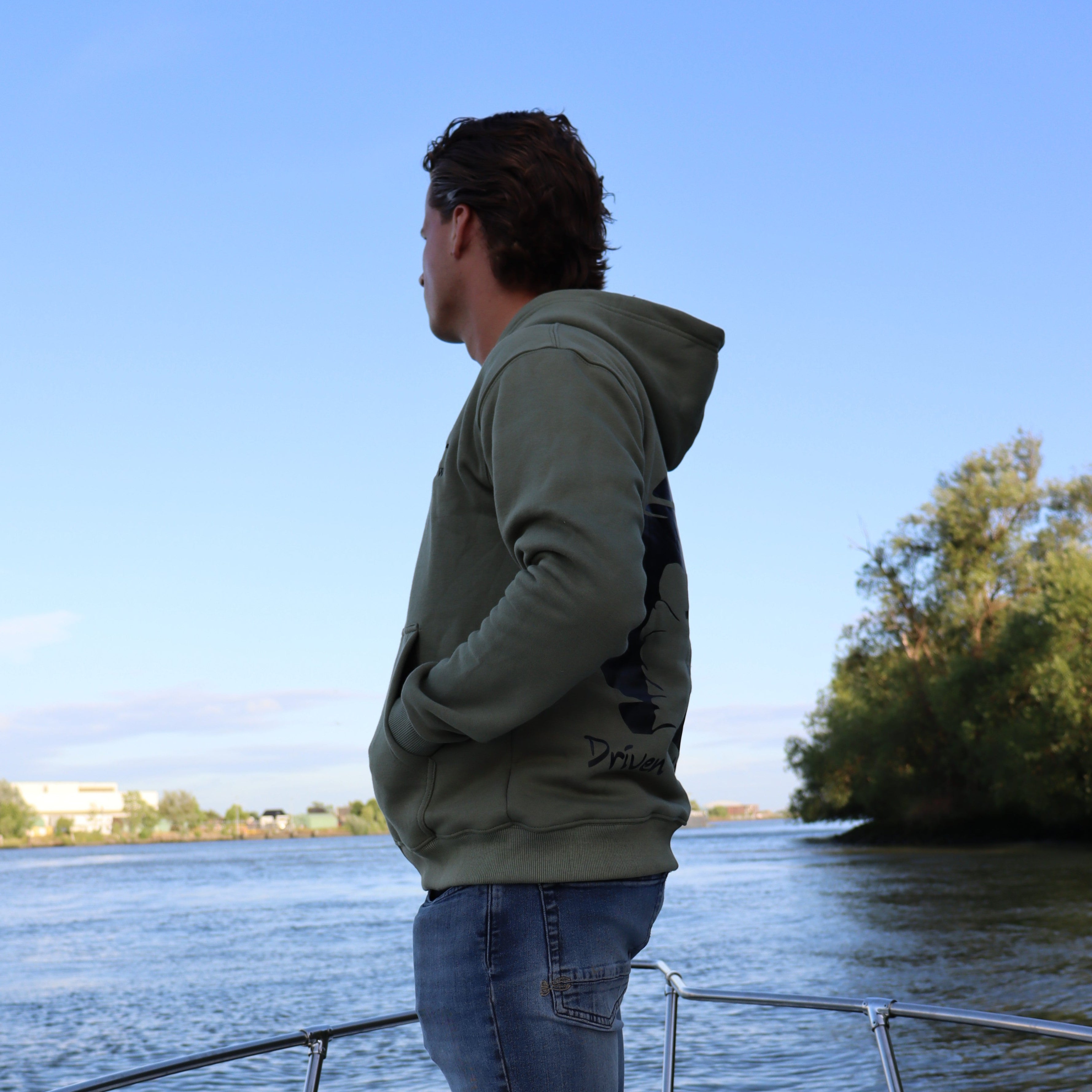 Fisherman Zip Hoodie