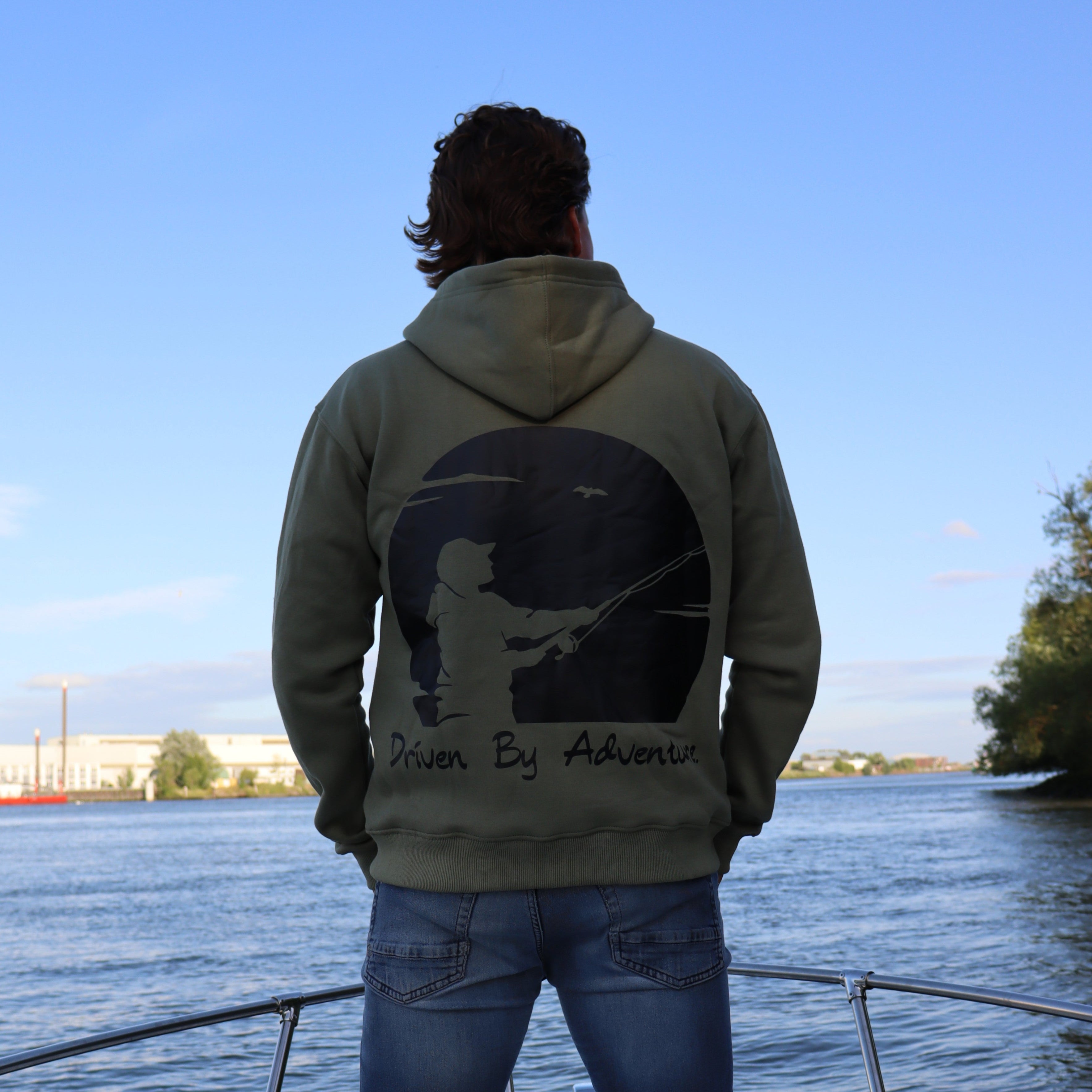 Fisherman Zip Hoodie