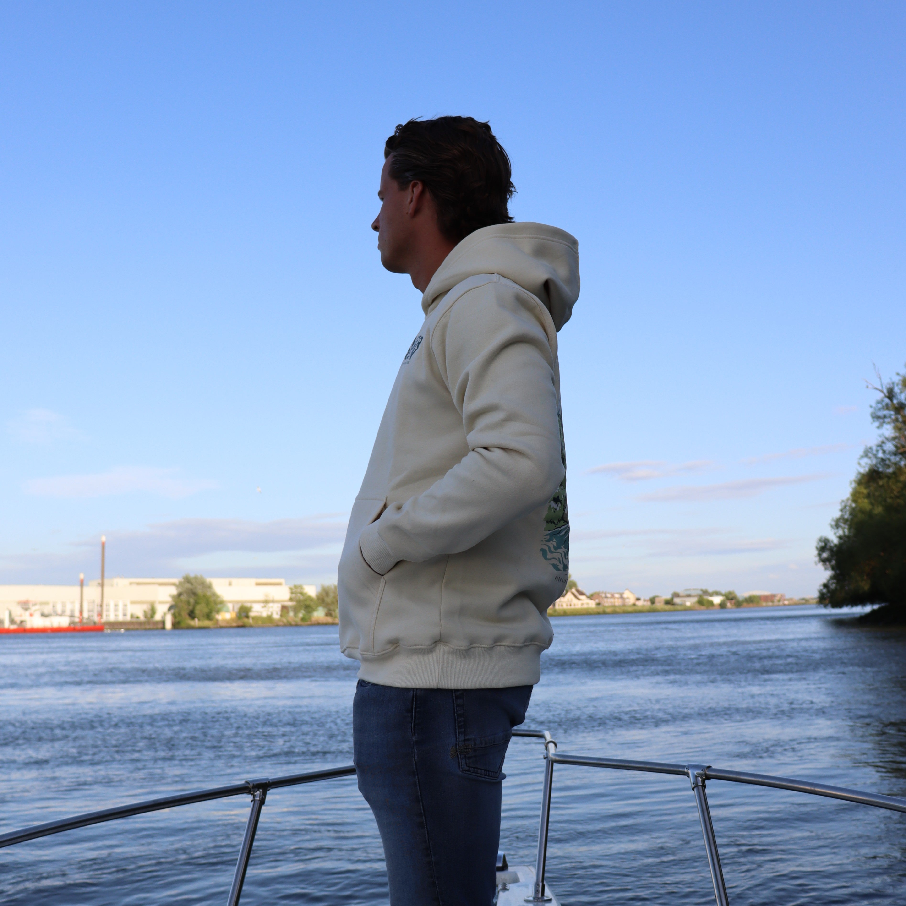Flow like the river hoodie