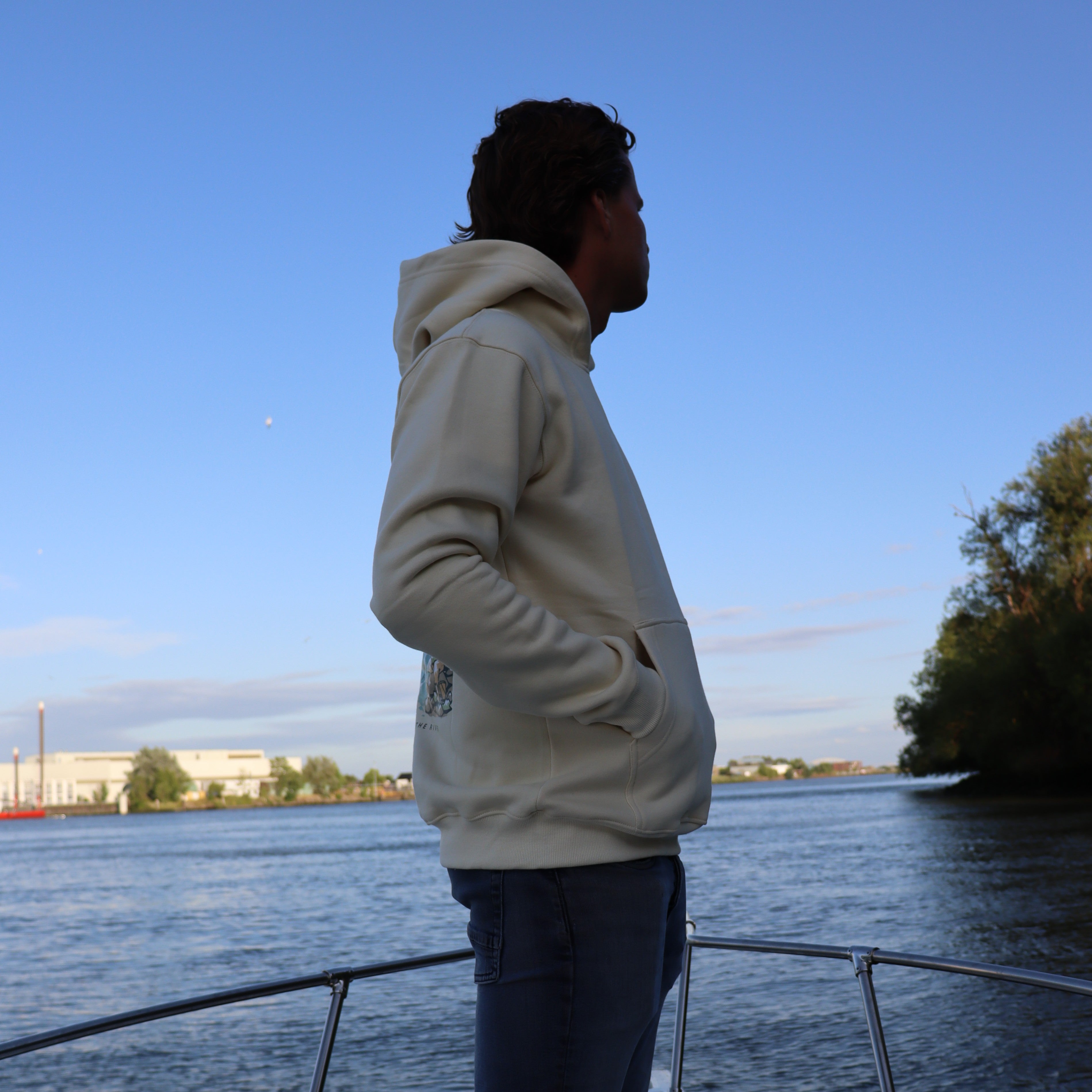 Flow like the river hoodie