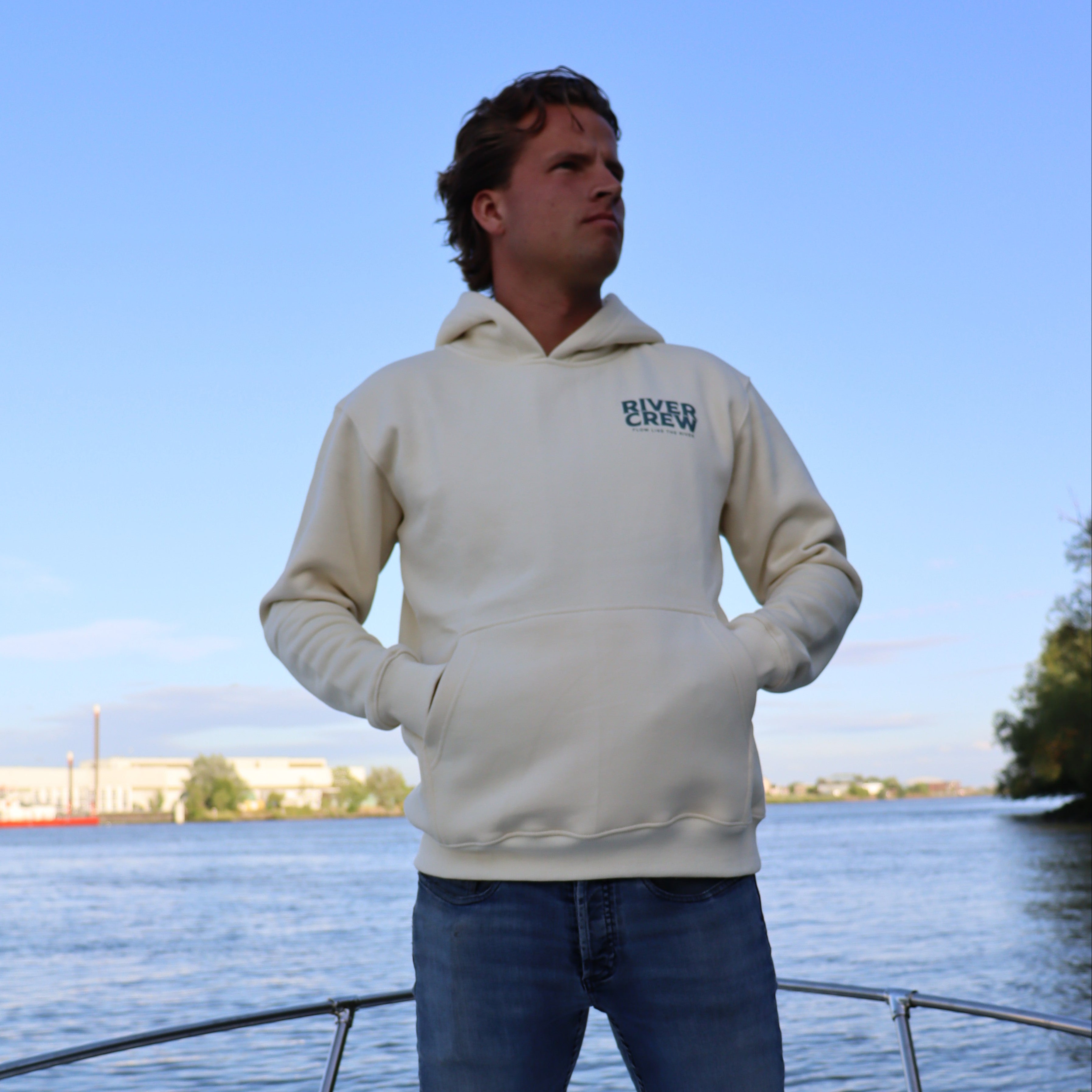 Flow like the river hoodie
