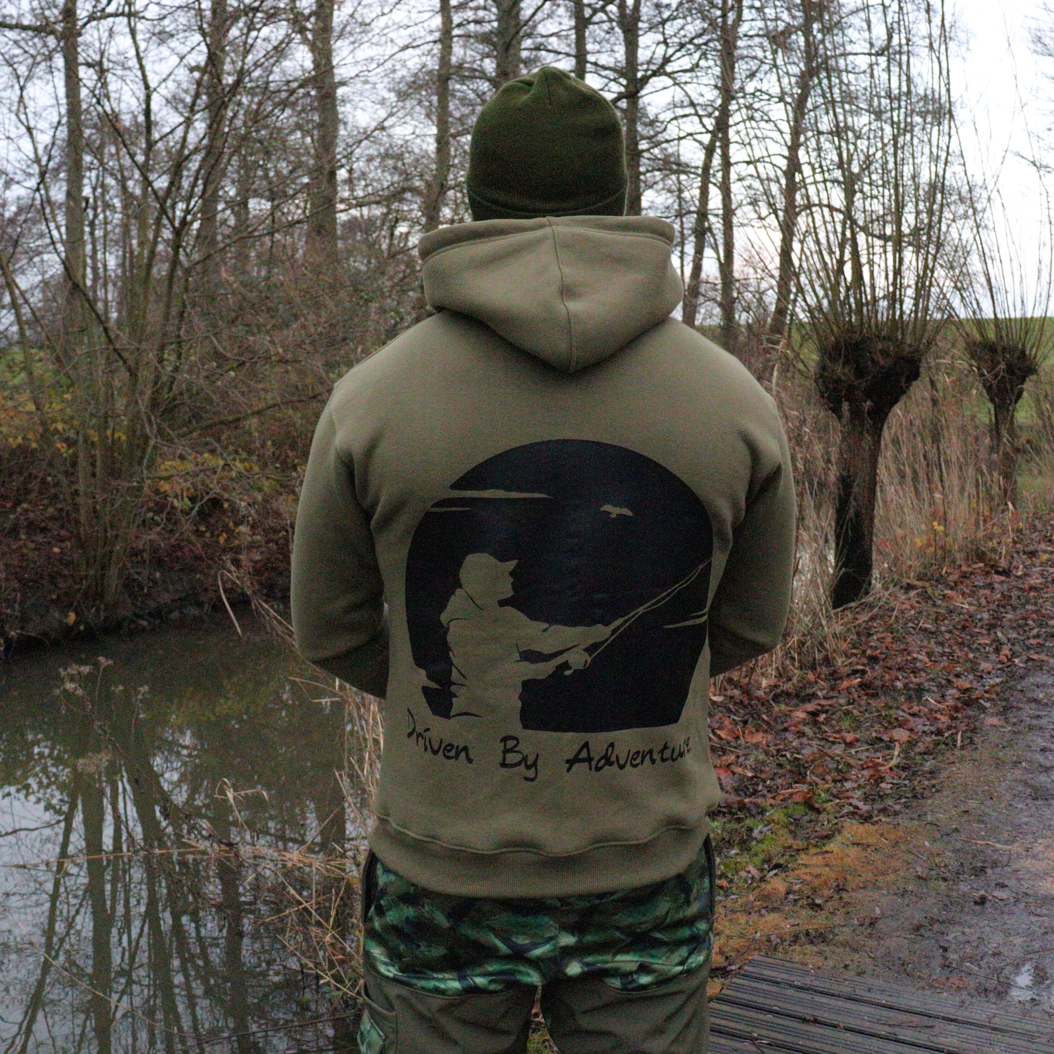 Fisherman Zipped Hoodie